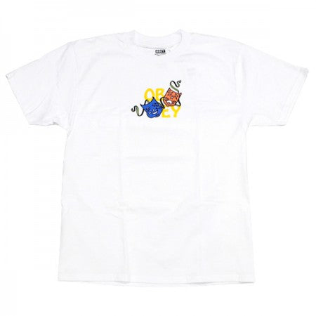 ★30%OFF★ OBEY　Tシャツ　"SMILE NOW CLASSIC TEE"　(White)