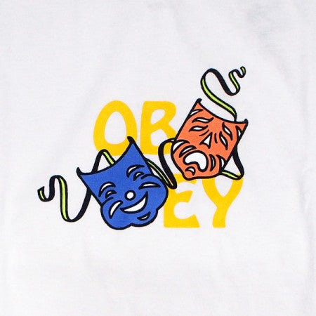 ★30%OFF★ OBEY　Tシャツ　"SMILE NOW CLASSIC TEE"　(White)