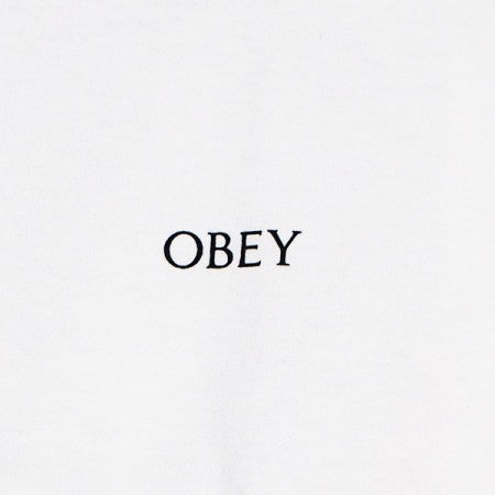 OBEY　Tシャツ　"OBEY JUSTICE ACTIVIST CLASSIC TEE"　(White)