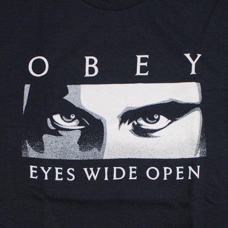 OBEY　Tシャツ　"OBEY EYES WIDE OPEN CLASSIC TEE"　(Black)