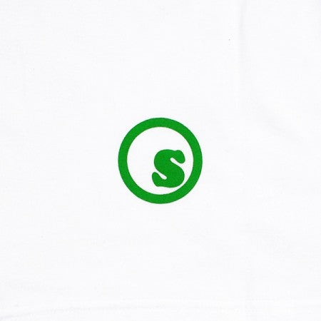 seedleSs　L/S Tシャツ　"SD SMOKING GREEN CAR L/S TEE"　(White / Black)