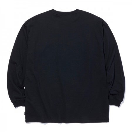 RADIALL　L/STシャツ　"ROSE CREW NECK POCKET T-SHIRT L/S"　(Black)