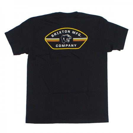 BRIXTON　Tシャツ　"RAMPANT S/S STANDARD TEE"　(Black)