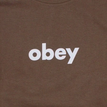 ★30%OFF★ OBEY　Tシャツ　"OBEY LOWER CASE 2 CLASSIC TEE"　(Silt)