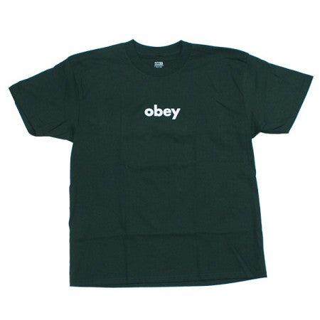 OBEY　Tシャツ　"OBEY LOWER CASE 2 CLASSIC TEE"　(Forest Green)