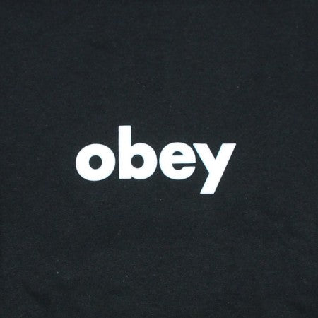 OBEY　Tシャツ　"OBEY LOWER CASE 2 CLASSIC TEE"　(Black)