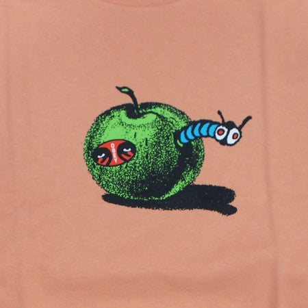 ★30%OFF★ OBEY　Tシャツ　"OBEY APPLE WORM CLASSIC TEE"　(Citrus)