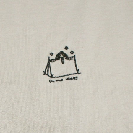 POLeR　Tシャツ　“CAMPVIBES RELAX FIT TEE"　(Moss Gray)
