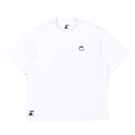 POLeR　Tシャツ　“CAMPVIBES RELAX FIT TEE"　(White)