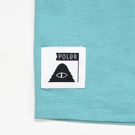 POLeR　Tシャツ　“POLER POCKET RELAX FIT TEE"　(Sage Green)