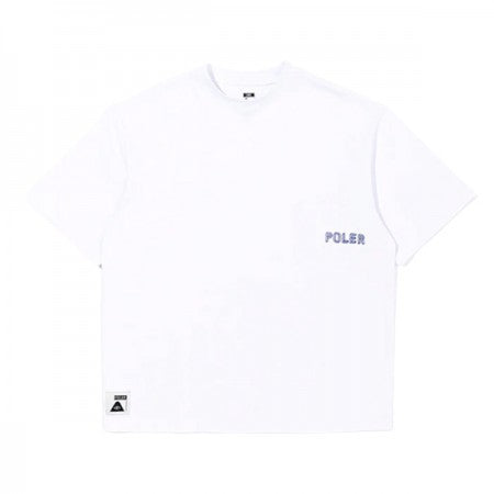 POLeR　Tシャツ　“POLER POCKET RELAX FIT TEE"　(White)