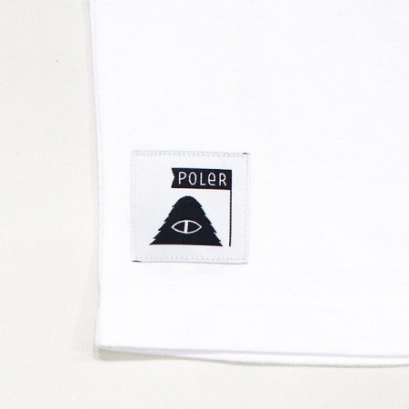 POLeR　Tシャツ　“POLER POCKET RELAX FIT TEE"　(White)