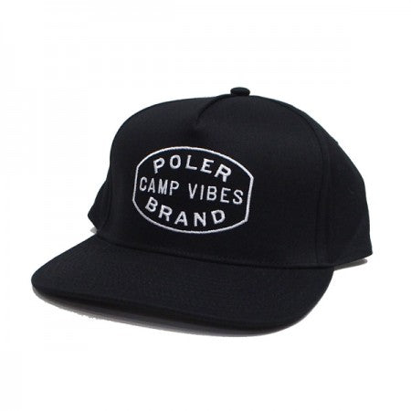 POLeR　キャップ　"VIBES BRAND HAT"　(Black)