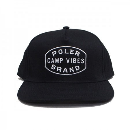 POLeR　キャップ　"VIBES BRAND HAT"　(Black)