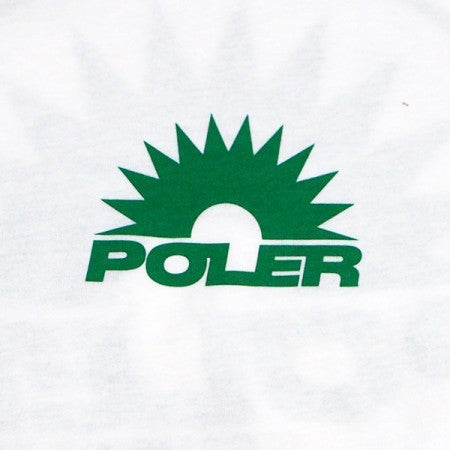 ★30%OFF★ POLeR　Tシャツ　"HORIZON TEE"　(White)