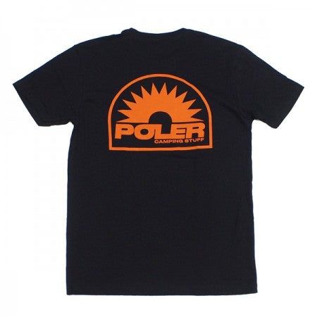 ★30%OFF★ POLeR　Tシャツ　"HORIZON TEE"　(Black)