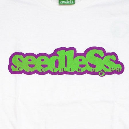 seedleSs　Tシャツ　"SD SPOT COLOR COOP LOGO S/S TEE"　(White)