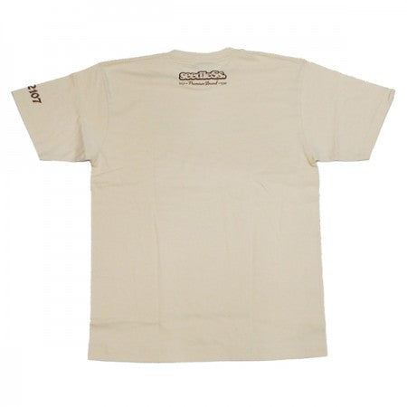 seedleSs　Tシャツ　"CALIFORNIA S/S TEE"　(Natural)