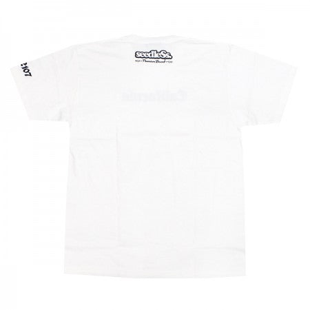 seedleSs　Tシャツ　"CALIFORNIA S/S TEE"　(White/Black)