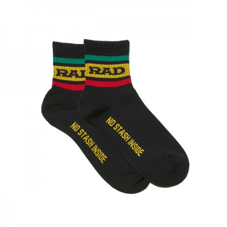 RADIALL　ソックス　"LOW KICK 1PAC SOX SHORT"　(Black)