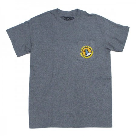 ★30%OFF★ ANTI HERO　Tシャツ　"PIGEON ROUND POCKET TEE"　(Charcoal / Multi)