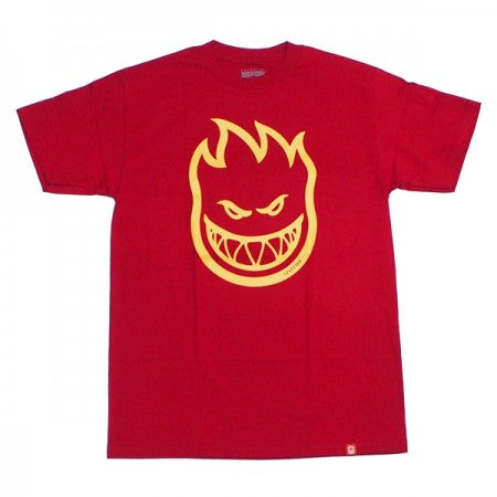 ★30%OFF★ SPITFIRE　Tシャツ　"BIGHEAD TEE"　(Cardinal / Orange)