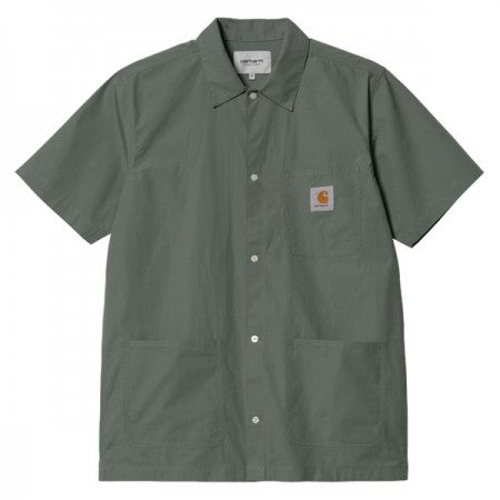 Carhartt WIP　S/Sシャツ　"S/S CREEK SHIRT"　(Dollar Green)