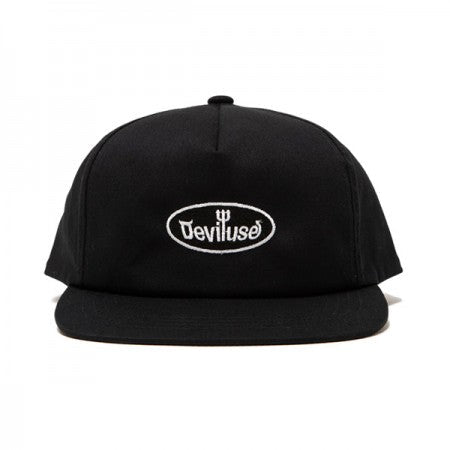 Deviluse　キャップ　"OVAL LOGO CAP"　(Black)