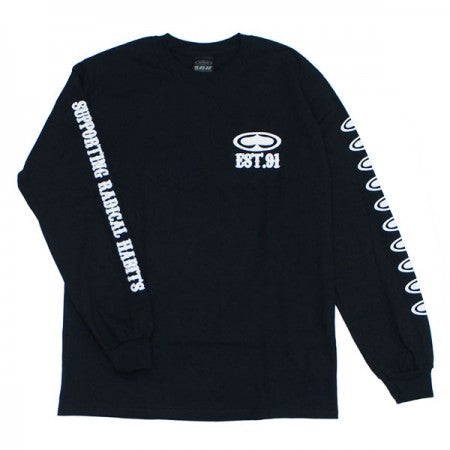 SRH　L/STシャツ　"EST.91 L/S TEE"　(Black)