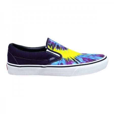 VANS　"CLASSIC SLIP-ON"　(TIE DYE) Misterioso/True White