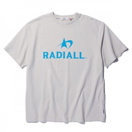 RADIALL　Tシャツ　"LOGOTYPE CREW NECK T-SHIRT S/S"　(Snow White)