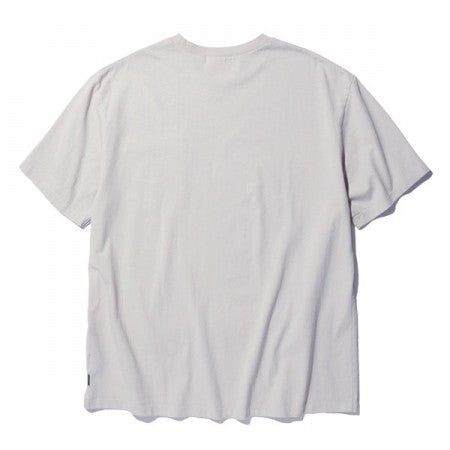 RADIALL　Tシャツ　"LOGOTYPE CREW NECK T-SHIRT S/S"　(Snow White)