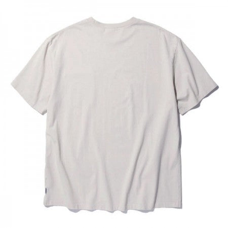 RADIALL　Tシャツ　"FLAMES CREW NECK POCKET T-SHIRT S/S"　(Snow White)