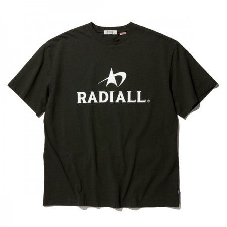 RADIALL　Tシャツ　"LOGOTYPE CREW NECK T-SHIRT S/S"　(Black)