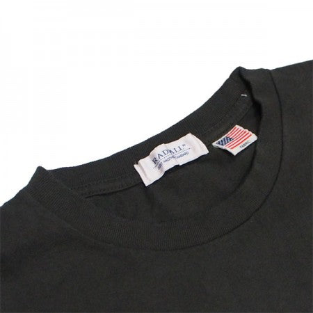 RADIALL　Tシャツ　"LOGOTYPE CREW NECK T-SHIRT S/S"　(Black)