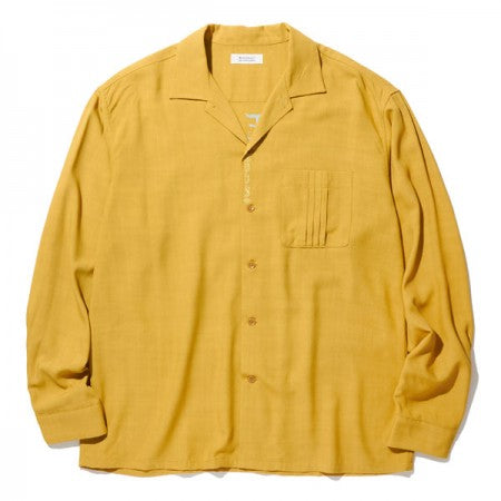 RADIALL　L/Sシャツ　"REGAL OPEN COLLARED SHIRT L/S"　(Mustard)