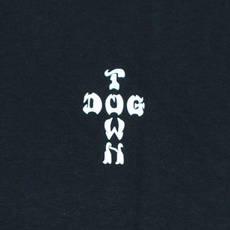 DOGTOWN　Tシャツ　"CROSS LOGO TEE"　(Black)