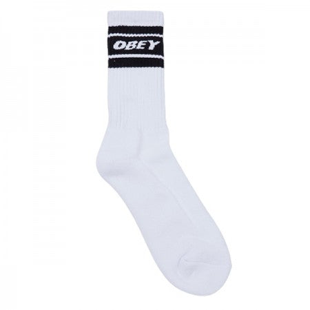 OBEY　ソックス　"COOPER Ⅱ SOCKS"　(White / Black)