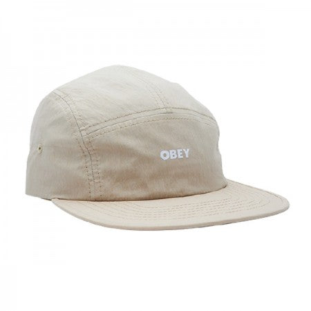 OBEY　キャップ　"CRUNCHY CAMP HAT"　(Tan)