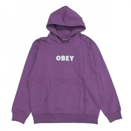 OBEY　パーカ　"LOGO HOOD"　(Purple Nitro)