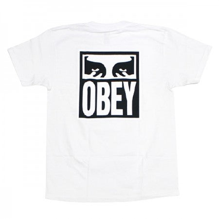 OBEY　Tシャツ　"OBEY EYES ICON 2 CLASSIC TEE"　(White)