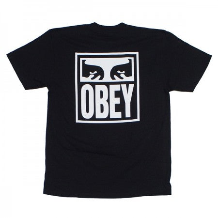 OBEY　Tシャツ　"OBEY EYES ICON 2 CLASSIC TEE"　(Black)