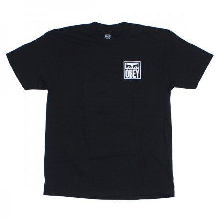 OBEY　Tシャツ　"OBEY EYES ICON 2 CLASSIC TEE"　(Black)