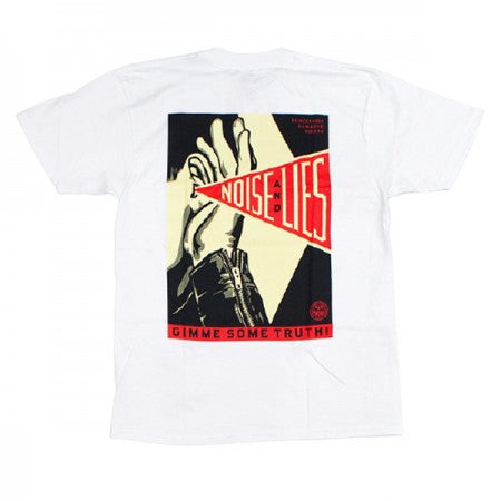 OBEY　Tシャツ　"GIMME SOME TRUTH CLASSIC TEE"　(White)