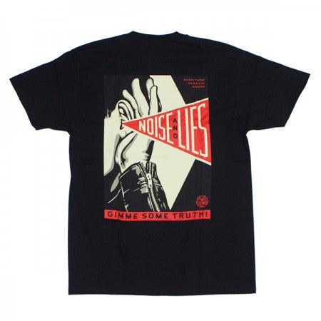 OBEY　Tシャツ　"GIMME SOME TRUTH CLASSIC TEE"　(Black)