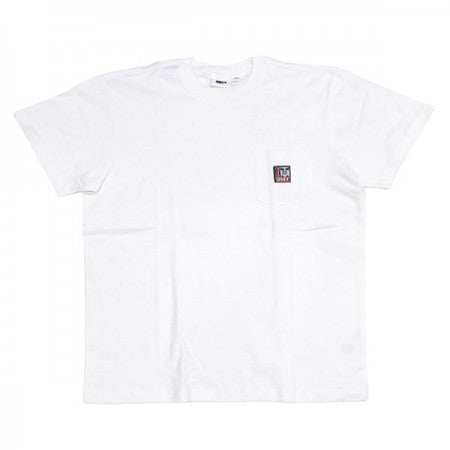 OBEY　Tシャツ　"POINT ORGANIC POCKET TEE"　(White)