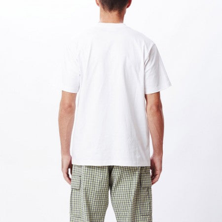 OBEY　Tシャツ　"POINT ORGANIC POCKET TEE"　(White)
