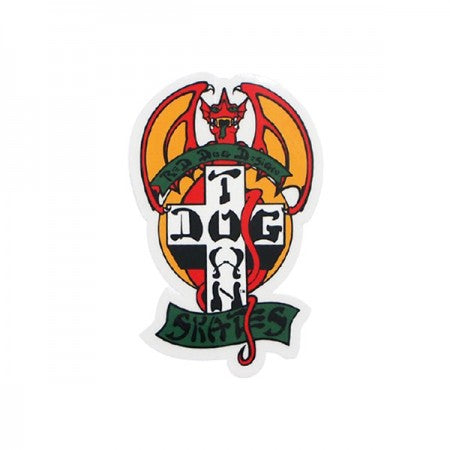 DOGTOWN　ステッカー　"DT RED DOG STICKER - 2""