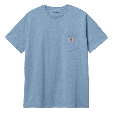 Carhartt WIP　Tシャツ　"S/S POCKET T-SHIRT"　(Frosted Blue Heather)