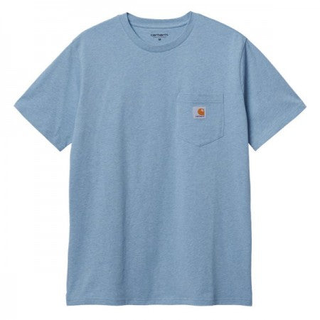 ★30%OFF★ Carhartt WIP　Tシャツ　"S/S POCKET T-SHIRT"　(Frosted Blue Heather)